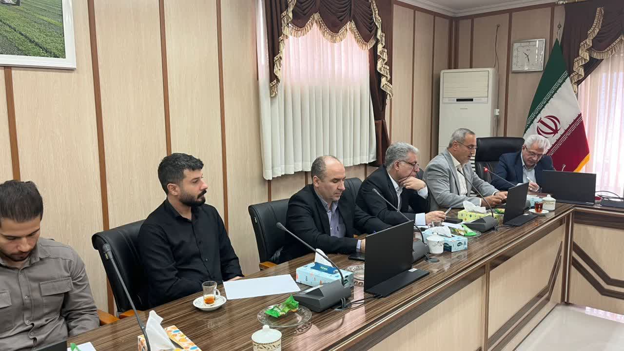 نشست مشترک جهت هم افزایی سازمانها و نهادهای مرتبط ، با محصول راهبردی چای با محوریت حمایت همه جانبه از محصول چای