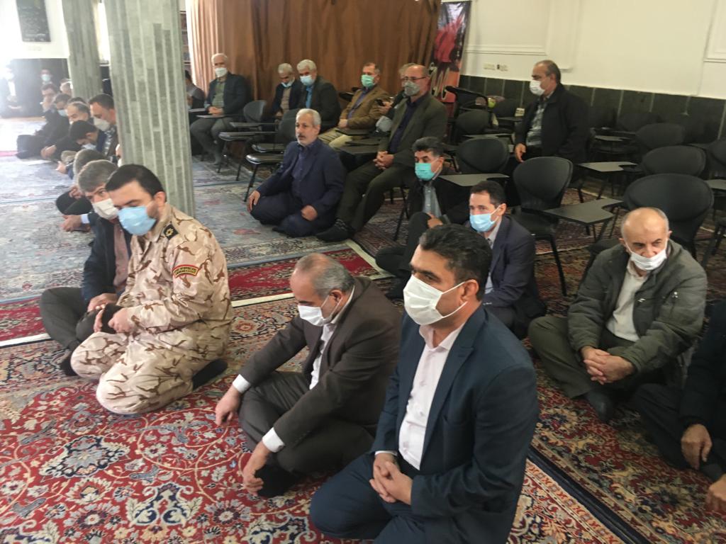 مراسم گرامیداشت هفته بسیج در سازمان چای کشور برگزار شد