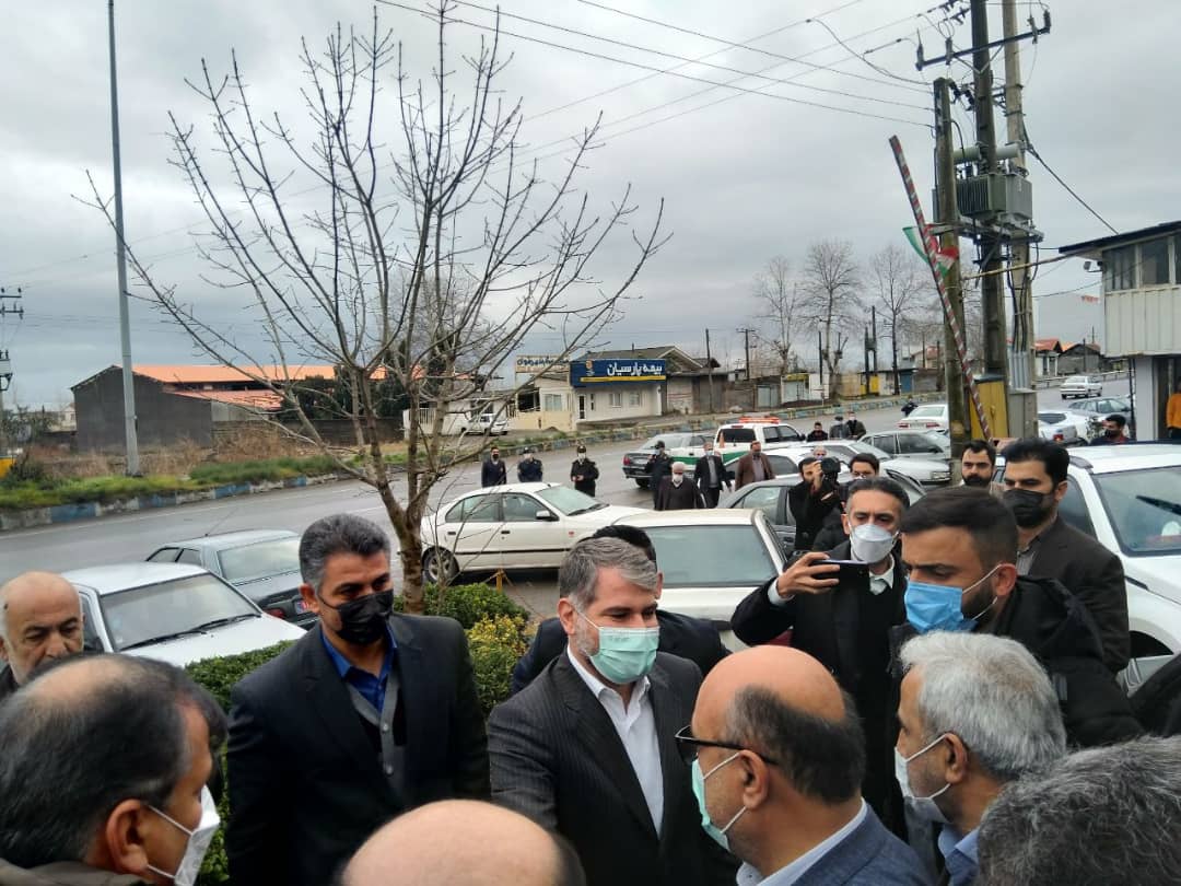 بازدید  دکتر ساداتی نژاد وزیر محترم جهادکشاورزی از کارخانه چایسازی و بسته بندی چای در شهرستانهای لنگرود و املش