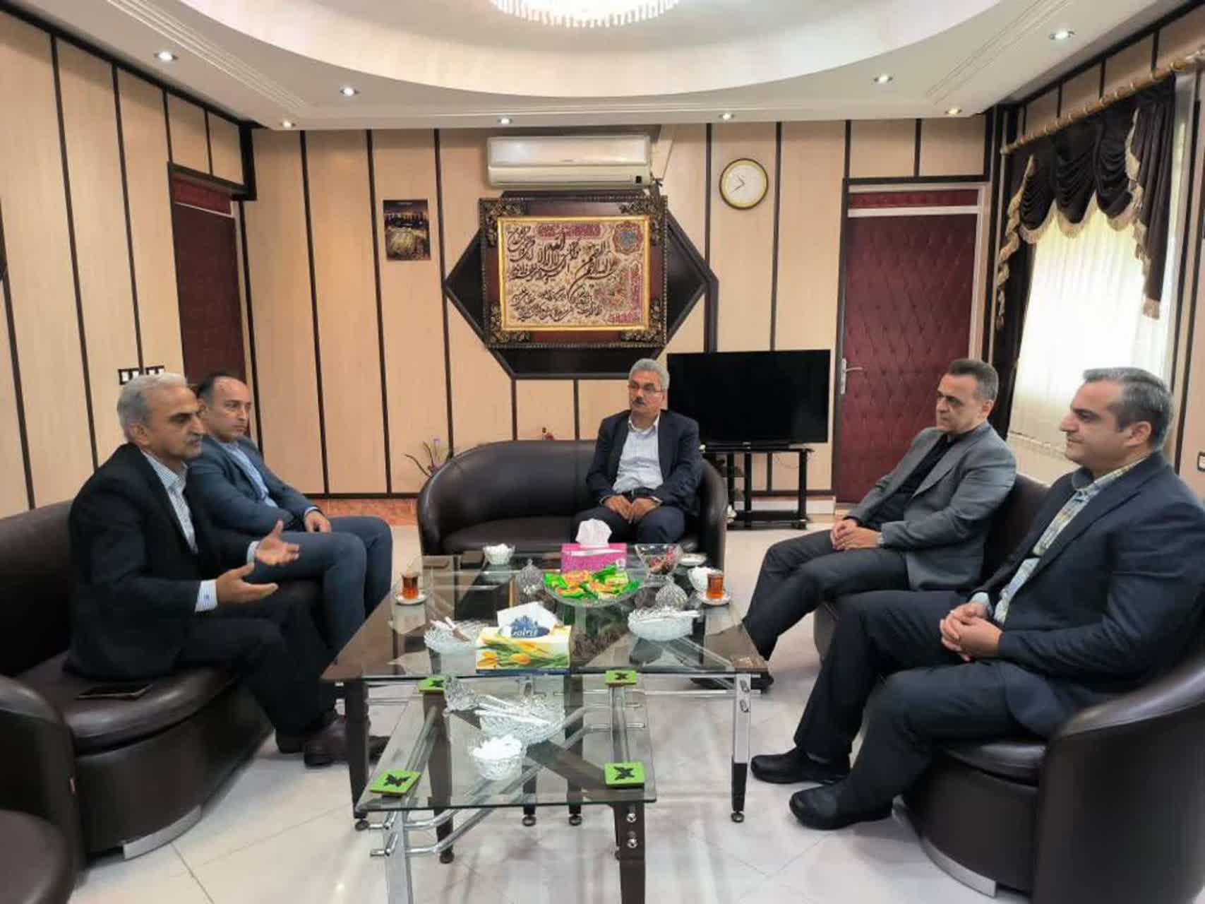 برگزاری جلسه تخصصی ریاست سازمان چای کشوربا مدیریت بازرگانی داخلی و تنظیم بازار وزارت جهاد کشاورزی 