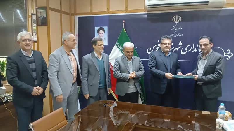 دیدار رئیس سازمان چای کشور با فرماندار محترم شهرستان فومن