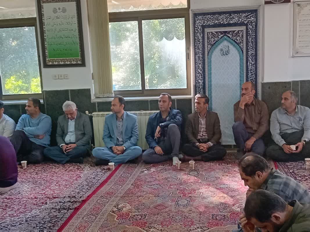مراسم گرامیداشت هفته بسیج در سازمان چای کشور برگزارشد
