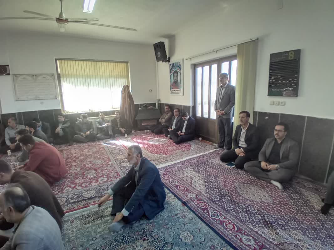 مراسم گرامیداشت هفته بسیج در سازمان چای کشور برگزارشد