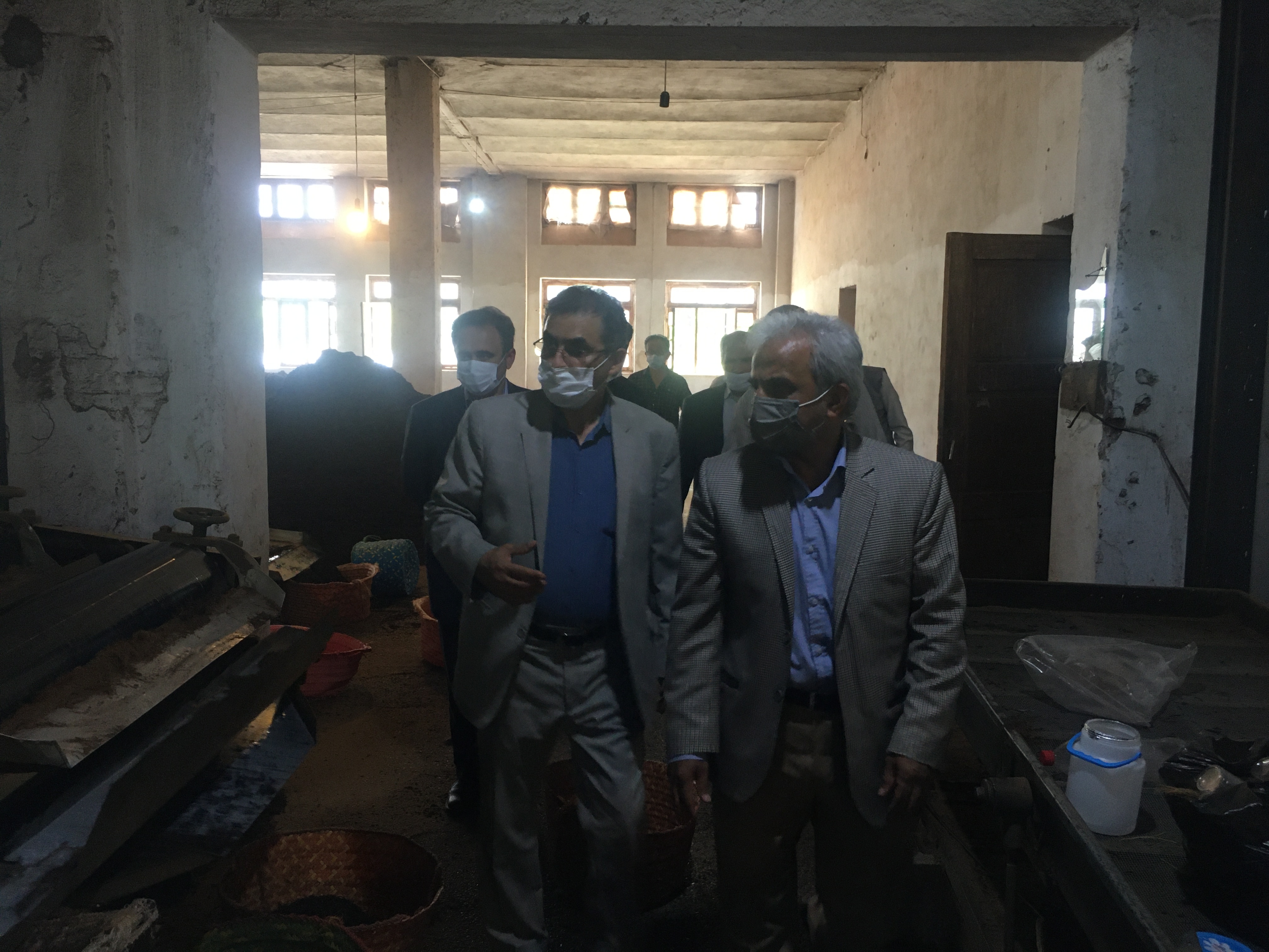 بازدید رئیس سازمان چای کشور از کارخانجات شهرستان رامسر