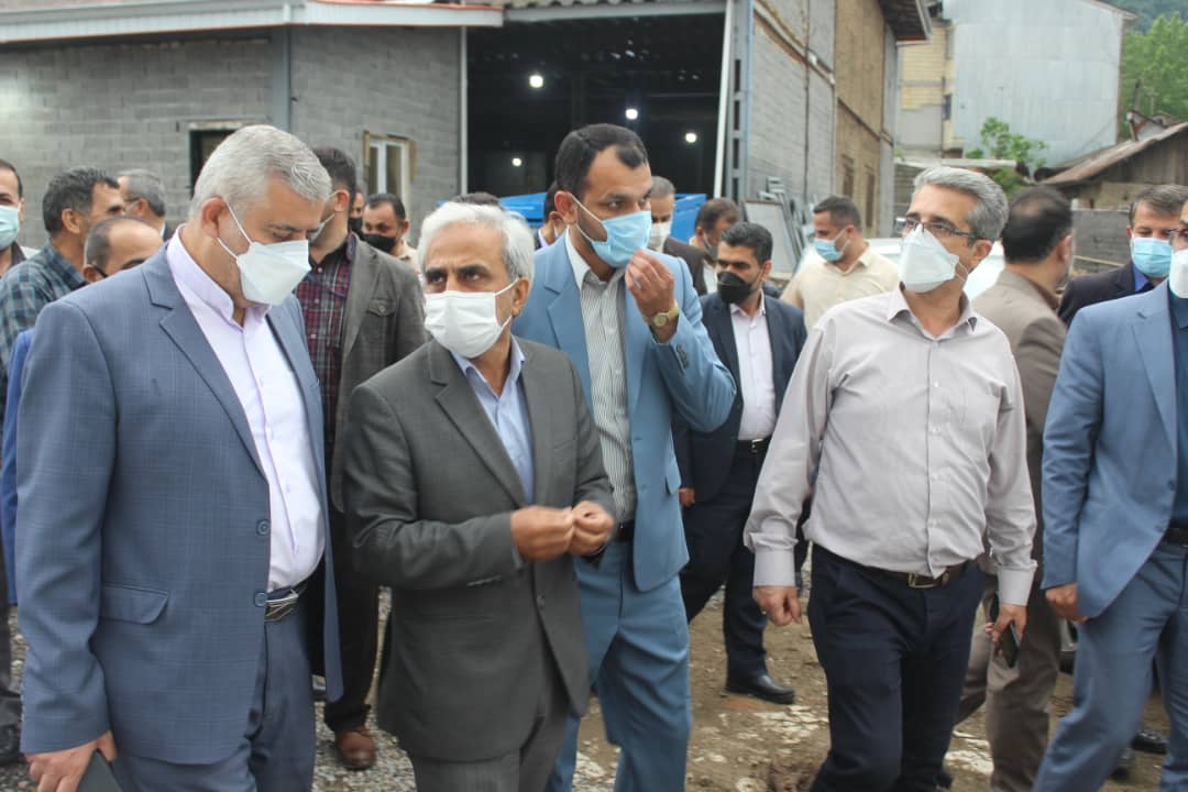 افتتاح کارخانه چایسازی در لاهیجان با حضور رئیس سازمان چای کشور و رئیس محترم مجمع نمایندگان استان گیلان