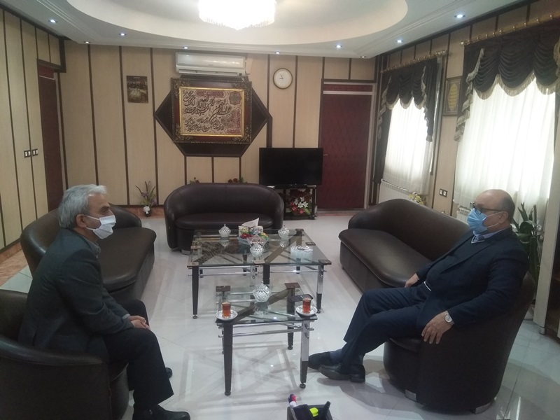 دیدار دکتر پرویز محمد نژاد نماینده محترم شهرستان لنگرود در مجلس شورای اسلامی با رئیس سازمان چای کشور