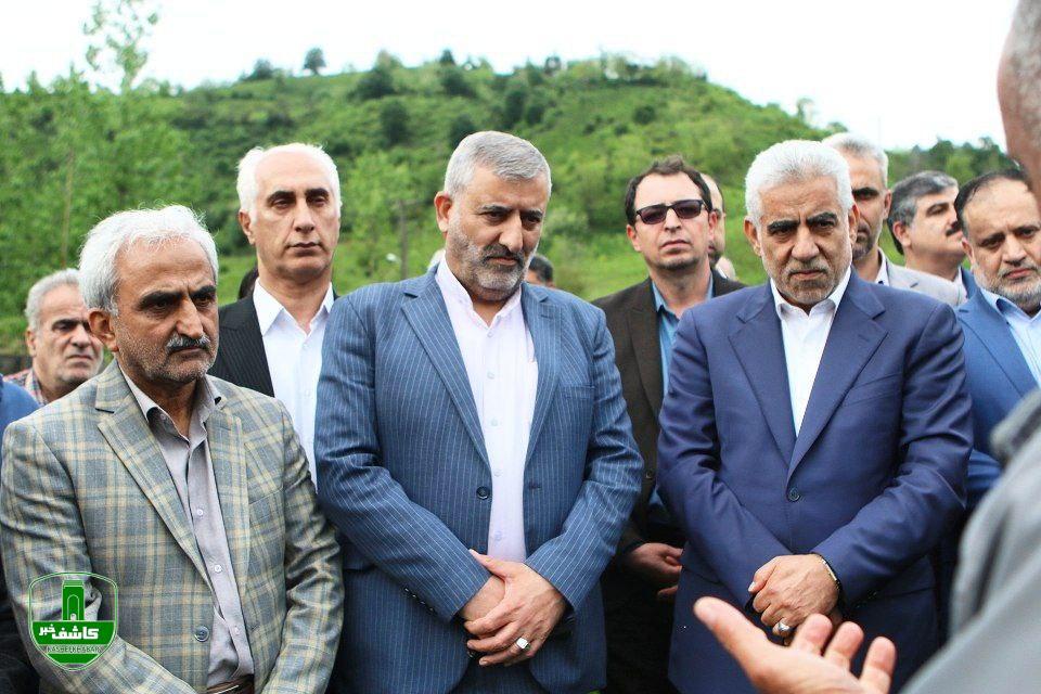 مراسم برداشت نمادین برگ سبر چای در شهرستانهای لاهیجان و لنگرود برگزار شد